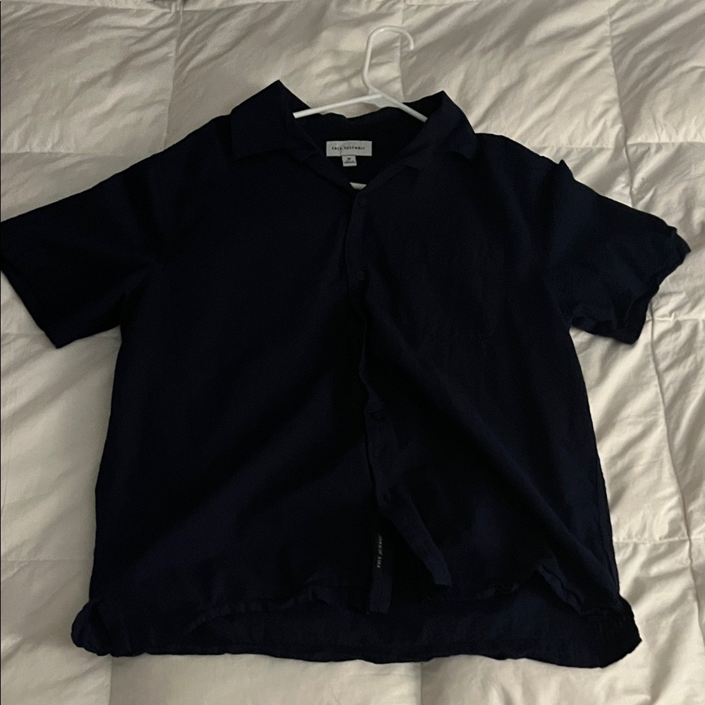 Old Navy Dark Blue Men’s Button Down Shirt